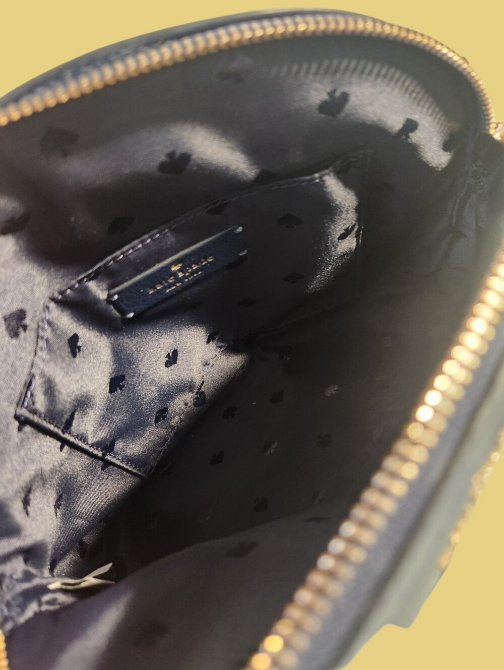 Kate Spade "Sylvia" Lemon Zest Dome Crossbody , Wallet And Dusty - Picture 4 of 12